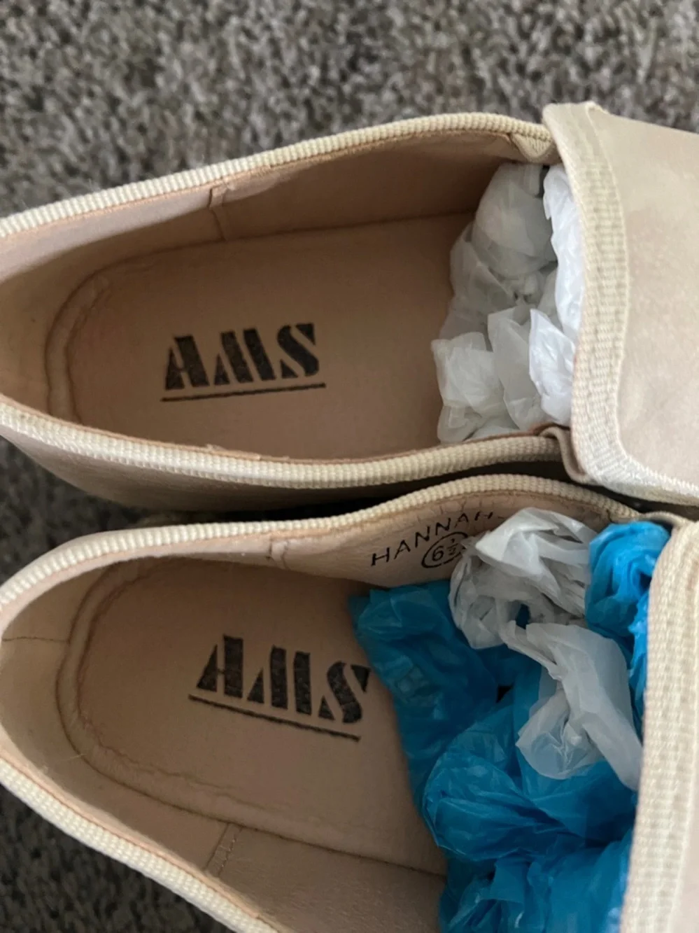 AWS Hannah espadrille platform shoes size 6.5